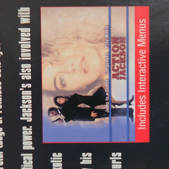 ACTION JACKSON Carl Weathers, Craig T Nelson, Vanity, Sharon Stone DVD - Picture 12 of 13